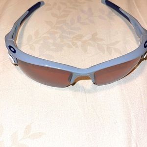 Oakley Fastjacket sunglasses gray frames amber lenses